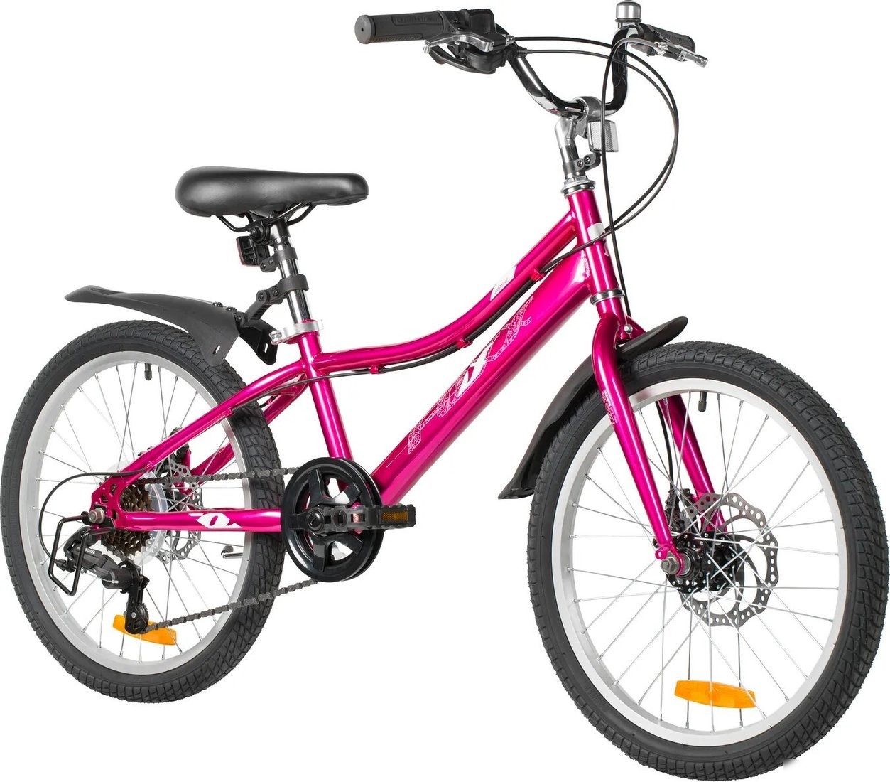Детский велосипед Foxx Jasmine 20 2026 20SH6D.JASMINE.PR6 (фуксия)