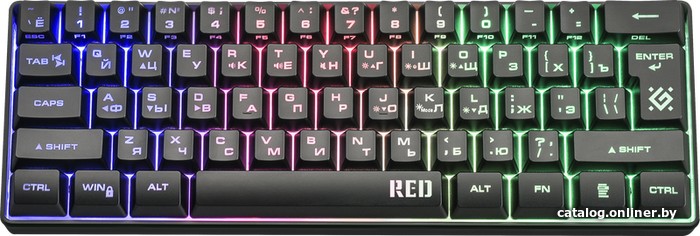 Клавиатура Defender Red GK-116