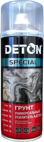 Автомобильный грунт Deton усилитель адгезии - Прозрачный - аэр. 520 мл