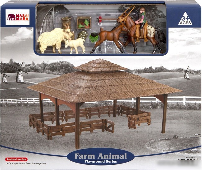 Игровой набор Masai Mara На ферме ММ205-045