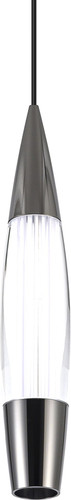 Подвесная люстра LED4U L7123-1 CR-BK