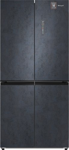 Четырёхдверный холодильник Weissgauff WCD 450 Rock Glass NoFrost Inverter