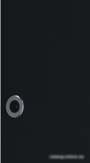 Континент Шкаф с зеркалом Elmage Black Led 45x80