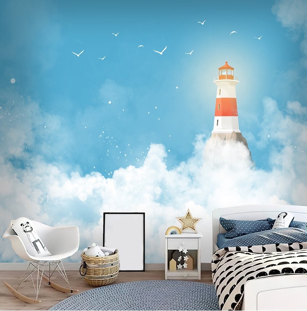 Фотообои Vimala Маяк в небе 270x400