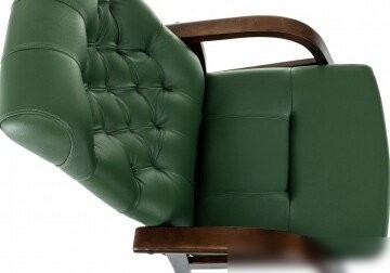Офисное кресло Бюрократ T-9928WALNUT-CF/GN (зеленый)