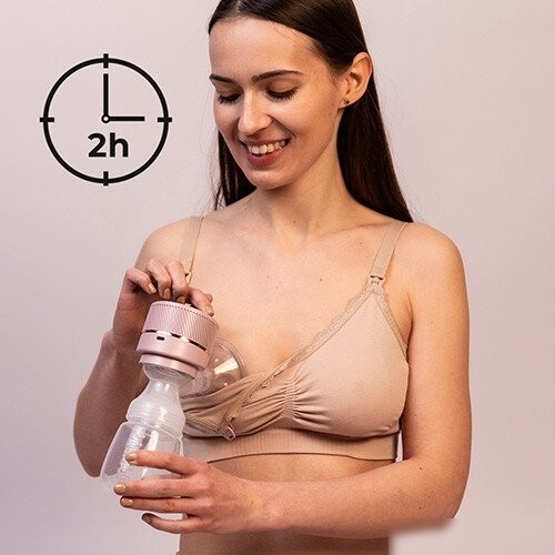 Электрический молокоотсос BabyOno Pico 1485