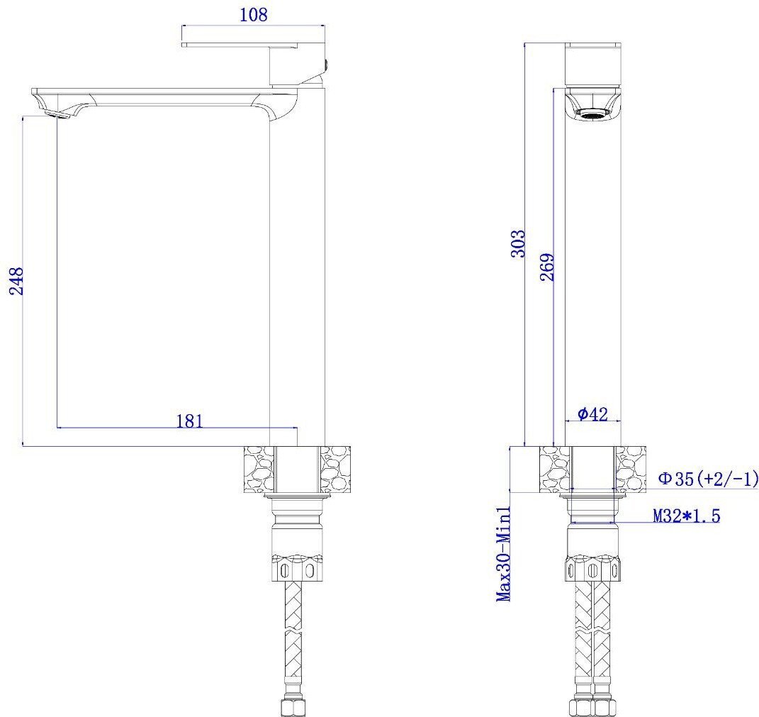 Смеситель AV Engineering AVLES0-BW1