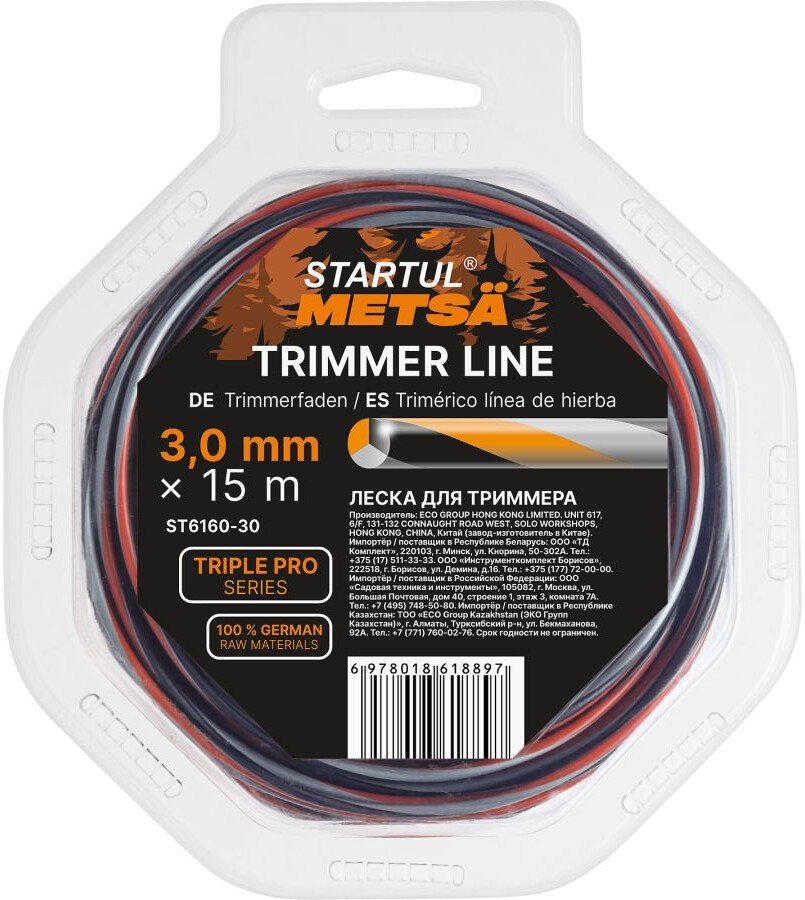 Леска для триммера Startul ST6160-30