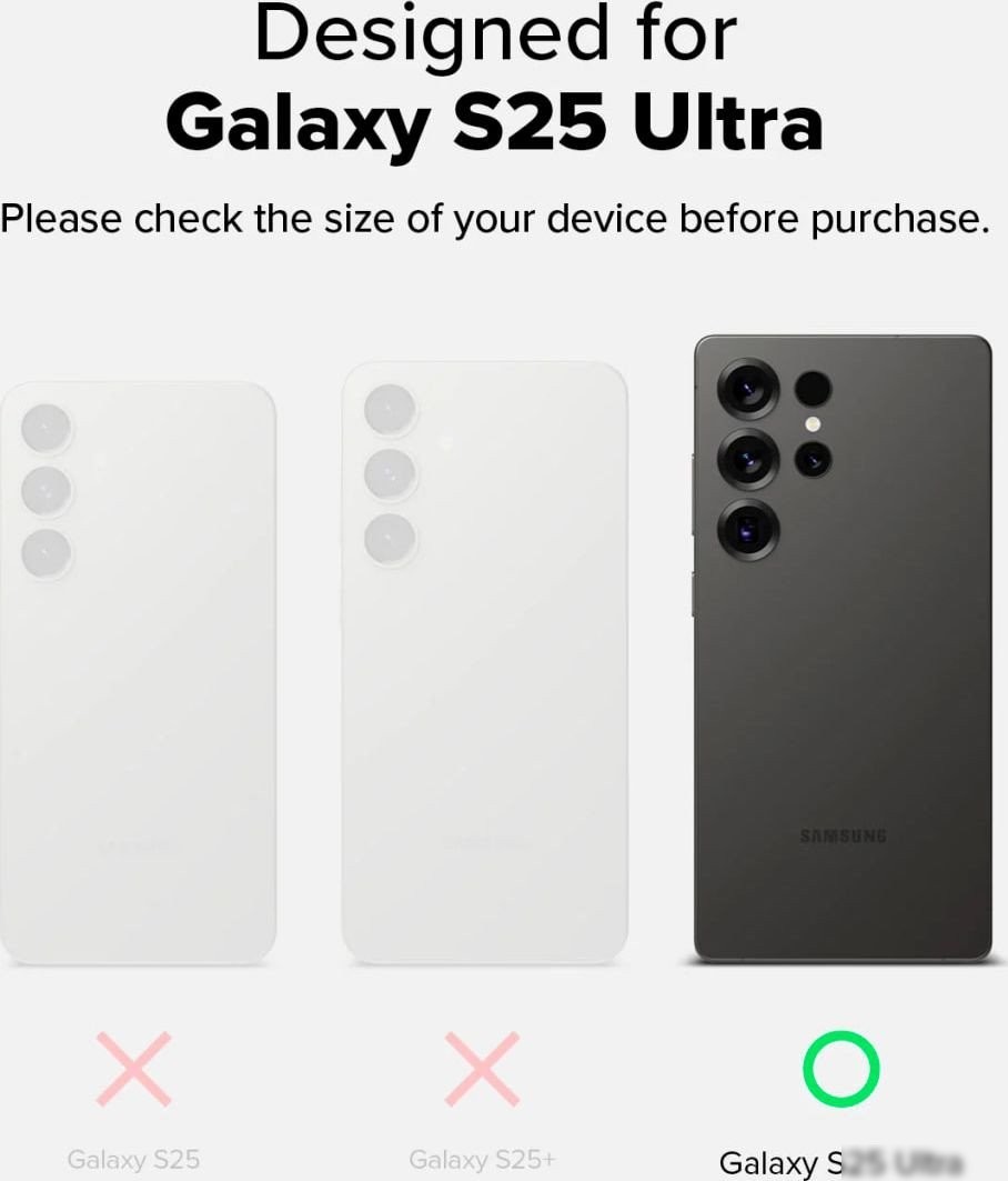 Чехол для телефона Ringke Fusion X для Galaxy S25 Ultra Camo Black