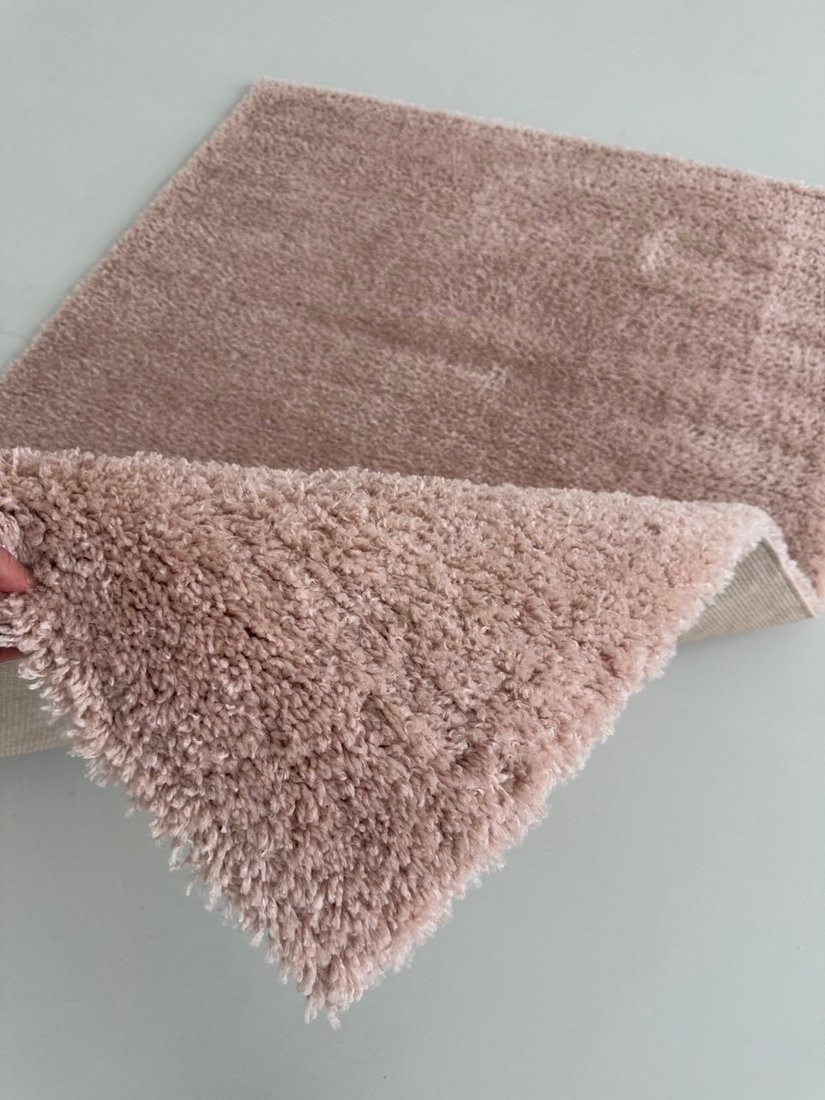 Ковер для жилой комнаты LAXMI Fluffy 01 прямоугольник (1.6x3, Blush)