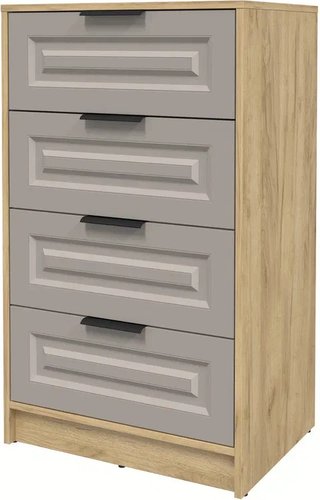 Комод Интерлиния Концепт КТ-К60 Деко ( дуб золотой/луна)
