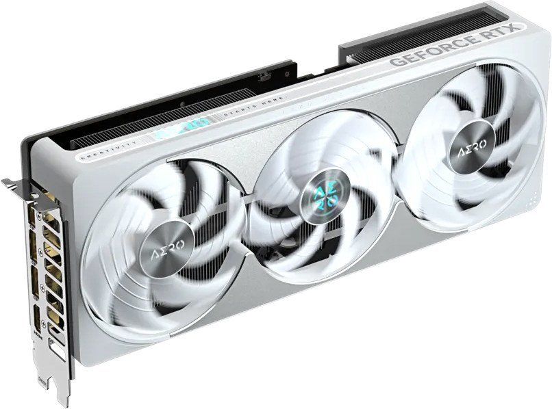 Видеокарта Gigabyte GeForce RTX 5080 Aero OC SFF 16G GV-N5080AERO OC-16GD
