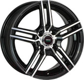 Литые диски Megami MGM-1 15x6" 5x100мм DIA 57.1мм ET 38мм BKF