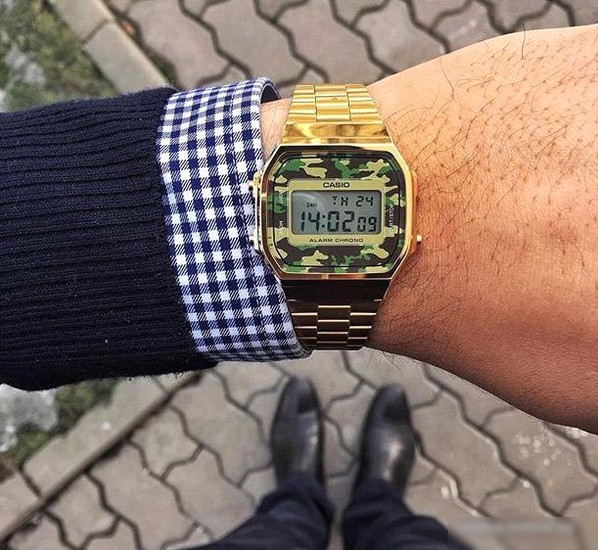 Наручные часы Casio A-168WEGC-3E