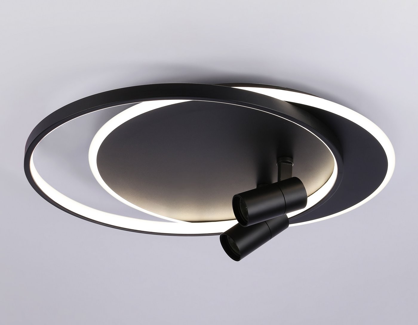 Припотолочная люстра Ambrella light FL51393/1+2 BK