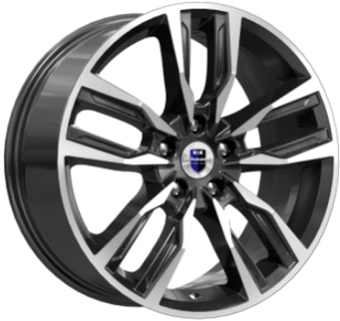 Литые диски K&K Борэй 18x8" 5x120мм DIA 72.6мм ET 42мм Алмаз черный