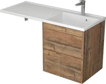 Veneciana Тумба с умывальником Nera 55 с 2-мя ящиками + Paola Magenta 1200 R (пихта)