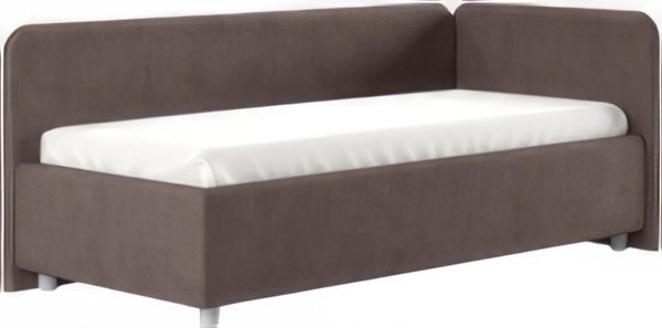 Кровать-тахта Сонум Capri R 90x200 (замша какао)