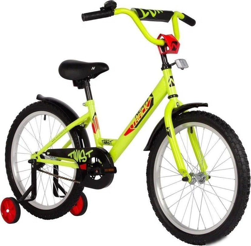 Детский велосипед Novatrack Twist 20 201TWIST.GN5 (зеленый)