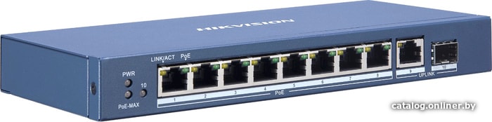 Коммутатор Hikvision DS-3E0510P-E/M