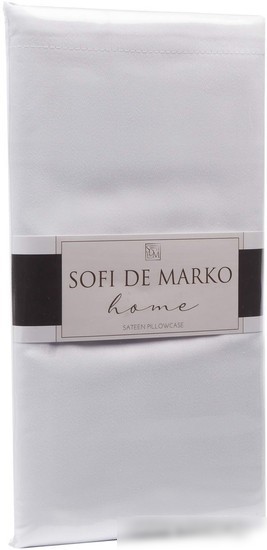 Постельное белье Sofi De MarkO Мармис 70х70 НВ-мс-70х70бел (белый)