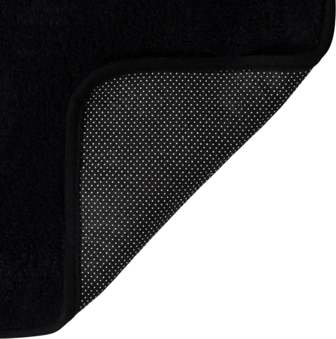Коврик для ванной Swensa Ping Black 2 50x50см SWM-4014-BLK-T (черный)