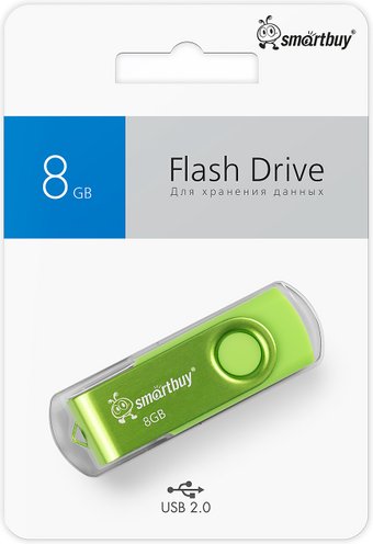 USB Flash SmartBuy Twist 8GB (зеленый)