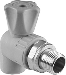 Запорная арматура Valfex ПП 20x1/2" для радиатора угловой 10148125Г