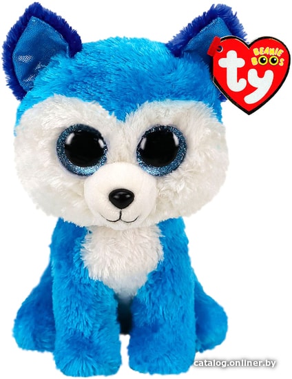 Классическая игрушка Ty Beanie Boo's Щенок хаски Prince 36474 Классическая игрушка Ty Beanie Boo's Щенок хаски Prince 36474