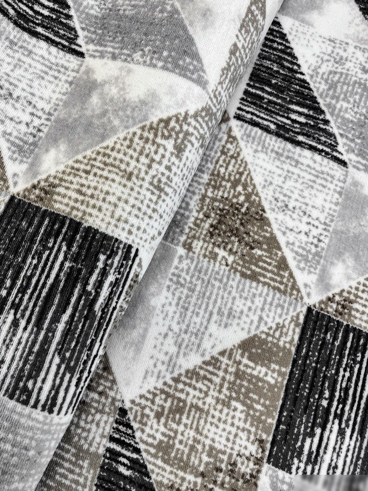 Ковер для жилой комнаты Plato Hali Soft 6238-MINK-ANTHRACITE (1.6x2.3)