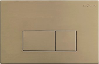Панель смыва Cezares CZR-510QV-BORO (брашированное золото)