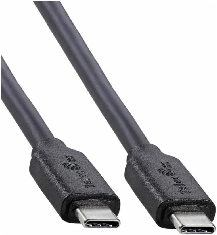 Кабель Telecom TUS719-1.2M USB Type-C - USB Type-C (1.2 м, черный)
