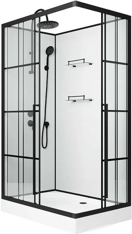 Душевая кабина Niagara Standart ST120/80/15QR/KL/BKT 120x80x215