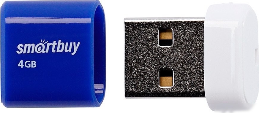 USB Flash SmartBuy Lara 4GB (синий)