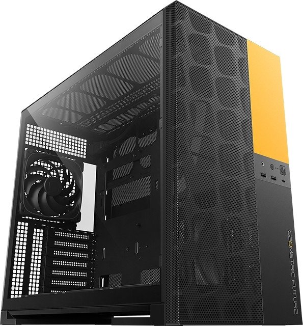Корпус Geometric Future Model 5 Vent 5FAN (черный/желтый)