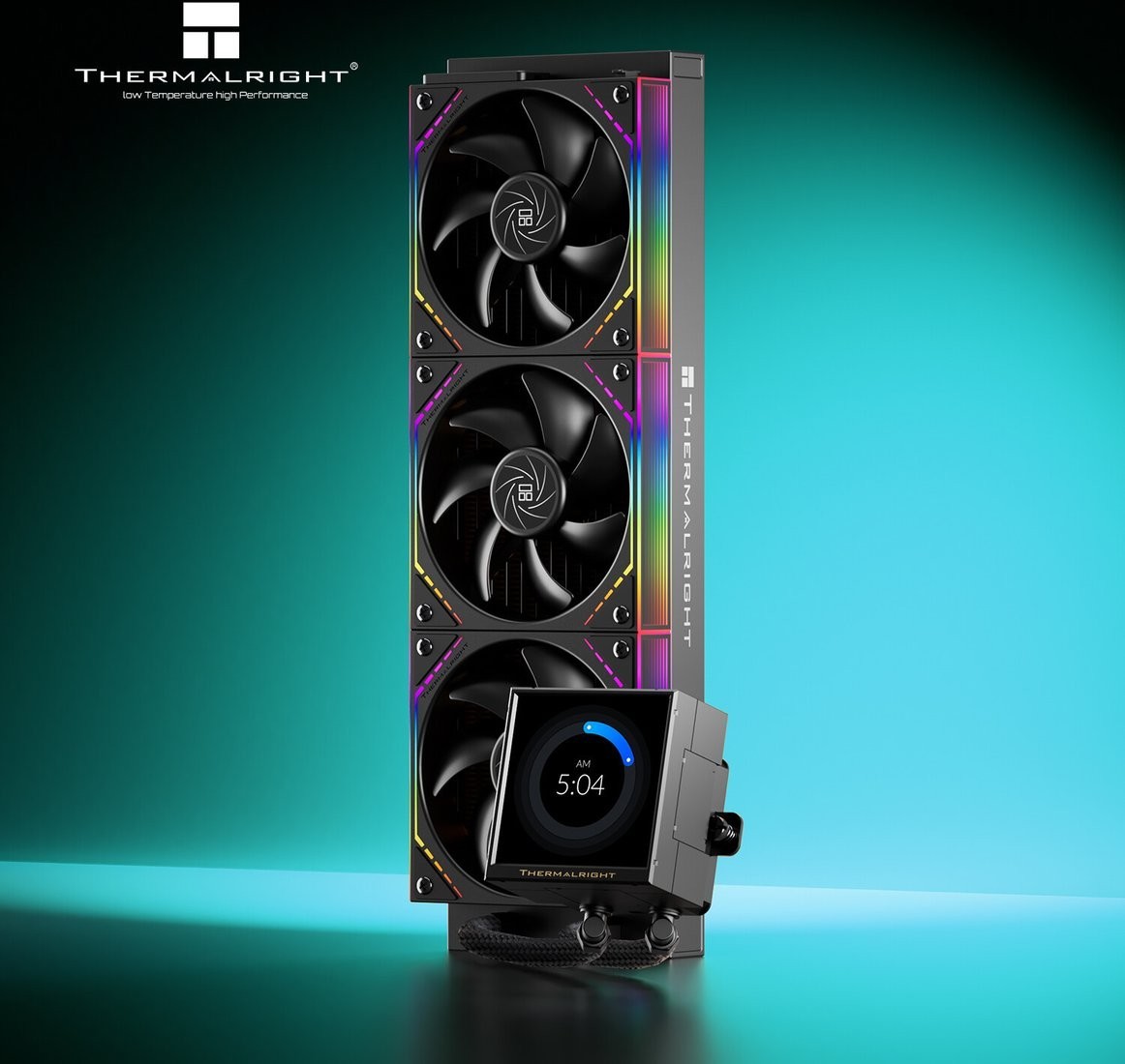 Система жидкостного охлаждения для процессора Thermalright Peerless Vision 360 ARGB (черный)
