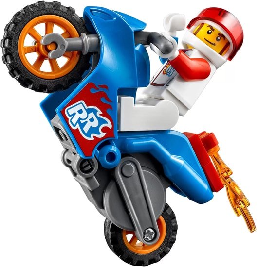 Конструктор LEGO City Stuntz 60298 Реактивный трюковый мотоцикл