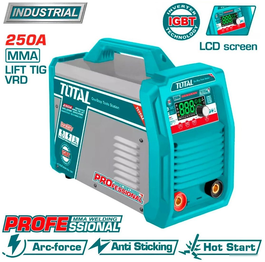 Сварочный инвертор Total TW225079 Сварочный инвертор Total TW225079