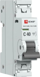 Выключатель автоматический EKF PROxima ВА 47-63N 1P 40А (C) 6кА M636140C