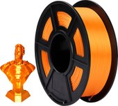 Пластик NV Print NV-3D-SILK-PLA-P-ORANGE (1.75мм, 1кг, оранжевый)