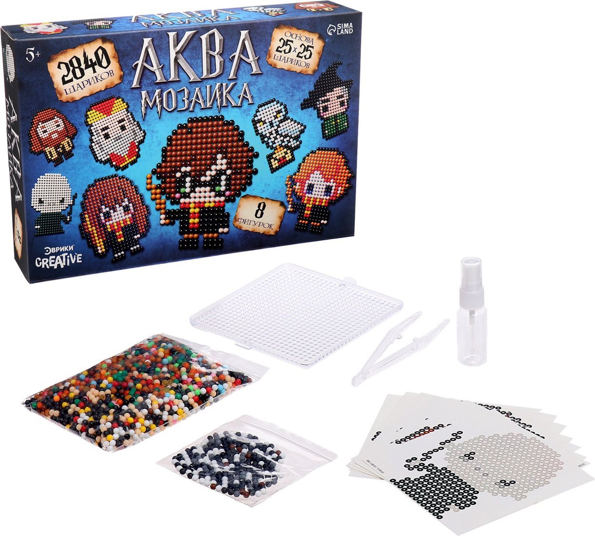 Развивающая игра Эврики Аквамозаика. Волшебный мир 10188345