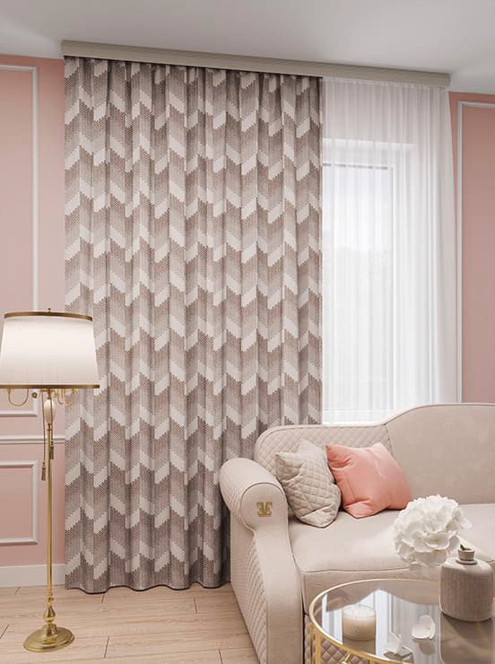 Штора Legrand Этери 150x260 58 081 920 (бежевый)