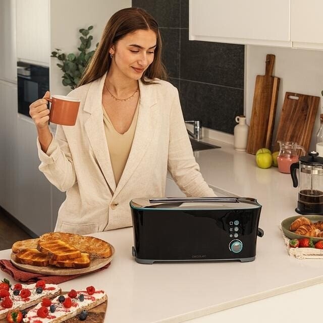 Тостер Cecotec Toast&Taste Extra B (черный)