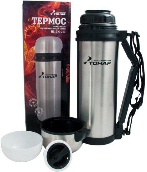 Термос Тонар HS.TM-013 1.8л (нержавеющая сталь)