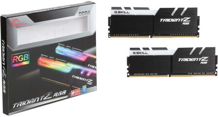 Оперативная память G.Skill Trident Z RGB 2x16GB DDR4 PC4-32000 F4-4000C18D-32GTZR