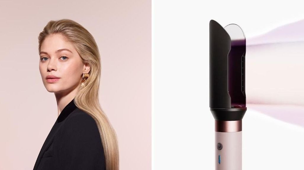 Фен-стайлер Dyson Airwrap Co-anda2x HS09 Straight+Wavy (евровилка, янтарный шелк)