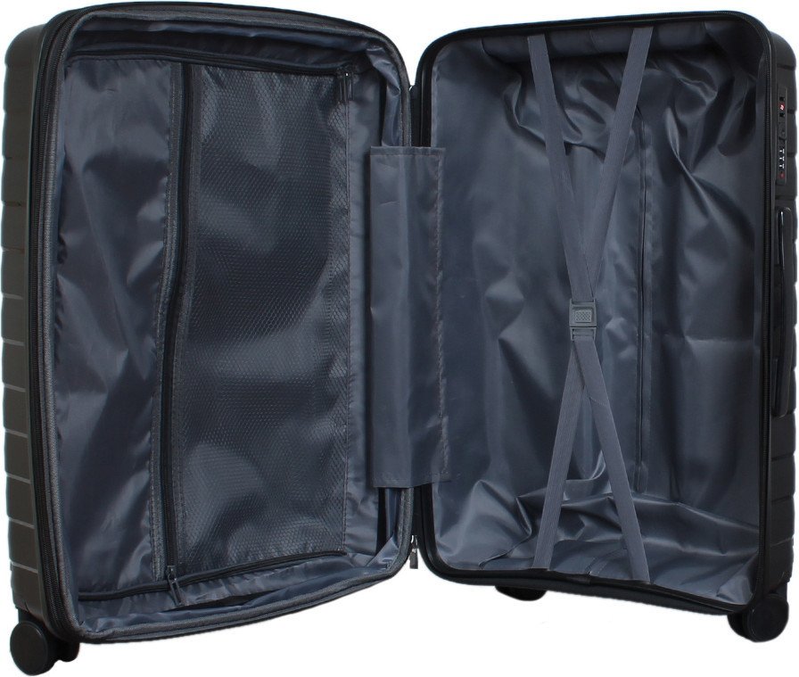 Чемодан-спиннер Eurobags PP-N85 (S, голубой)