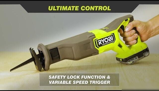 Сабельная пила Ryobi RRS18BL 5133006497 (без АКБ)