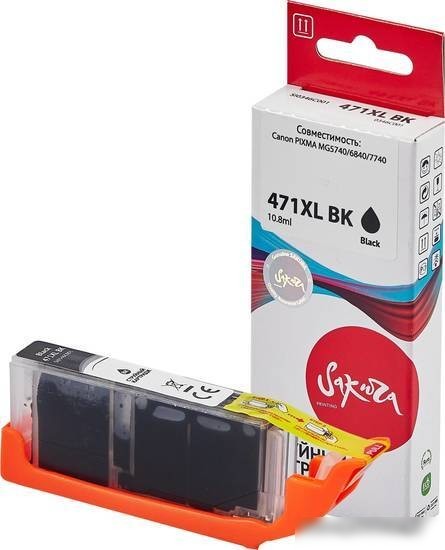 Картридж Sakura Printing SI0346C001 (аналог Canon 471XL BK)