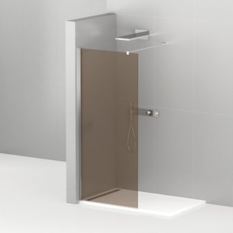 Душевая стенка Cezares LIBERTA-L-1-80-120-BR-Cr